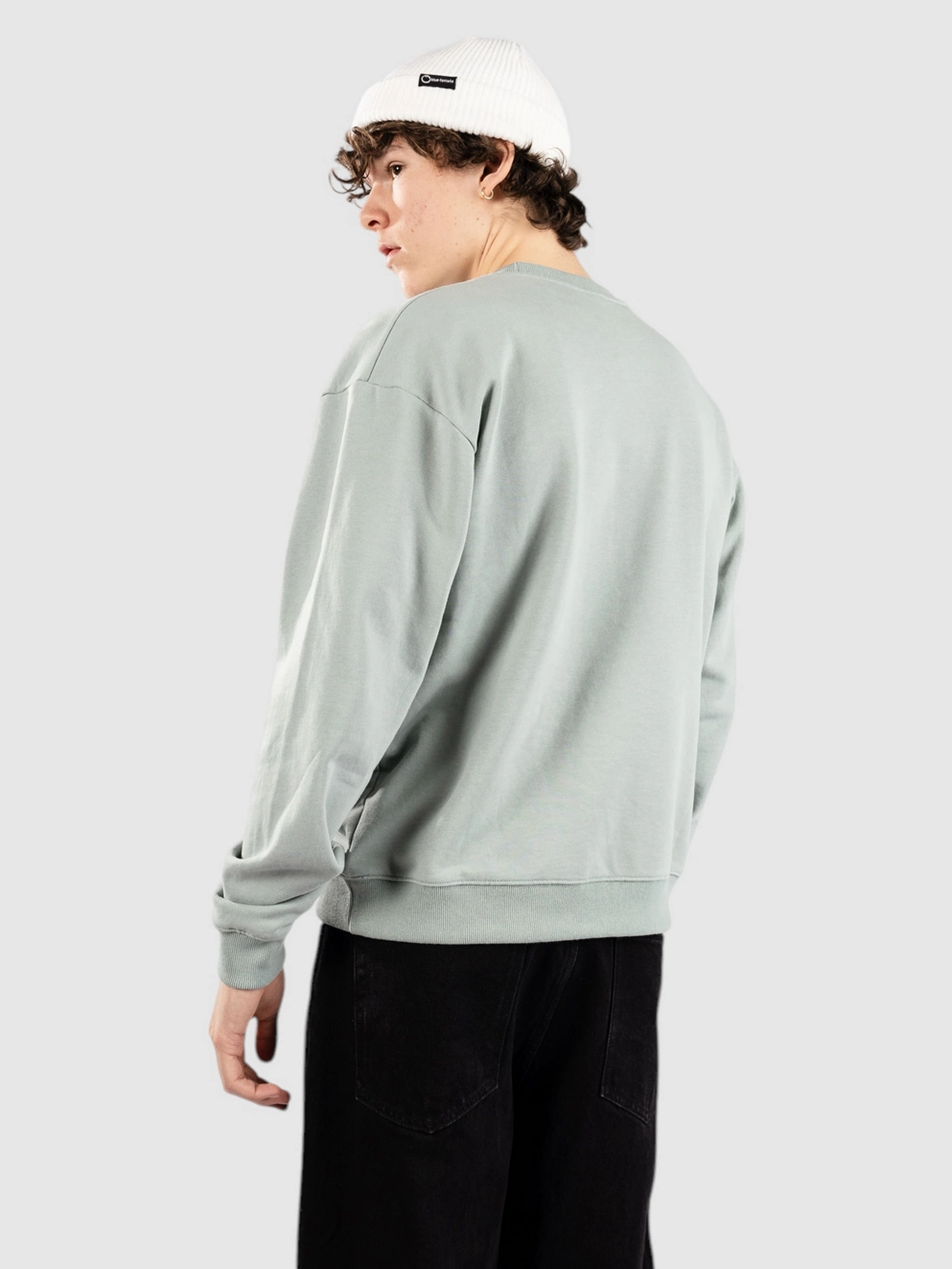 Blue Tomato Mini Logo Crew Sweater iceberg green