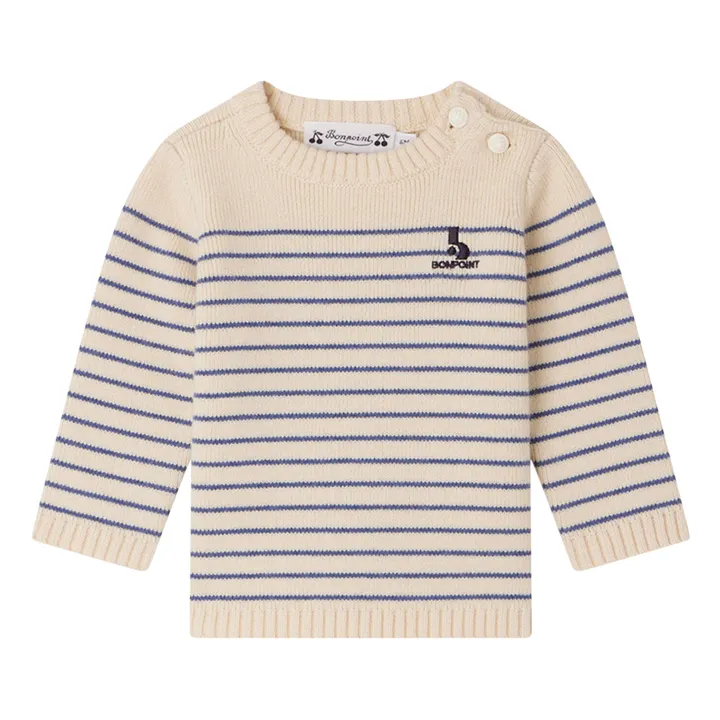 Bonpoint Pull Marinière Aleksi Laine | Bleu marine