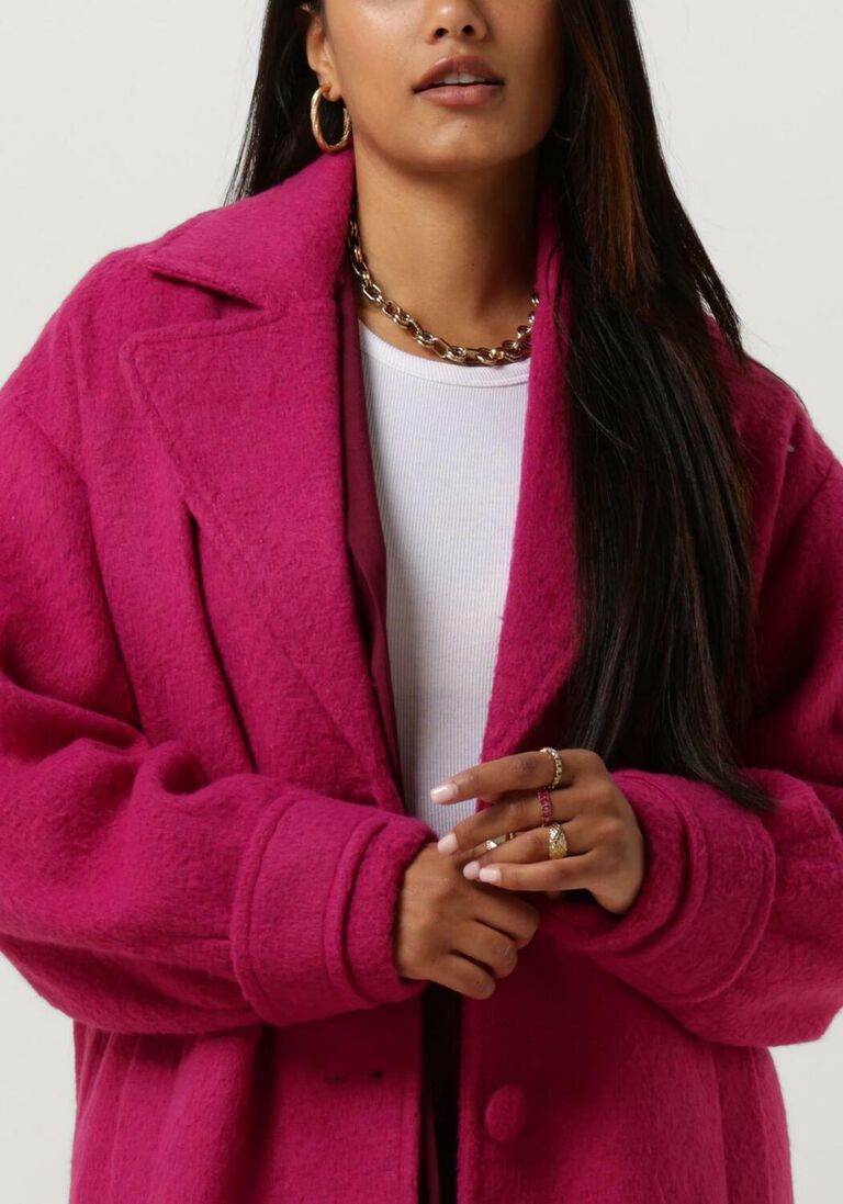 NOTRE-V roze notre-v mantel nv-charlotte wool cocoon coat