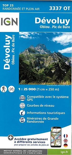 IGN - TOP25 3337OT DEVOLUY 1 25 000
