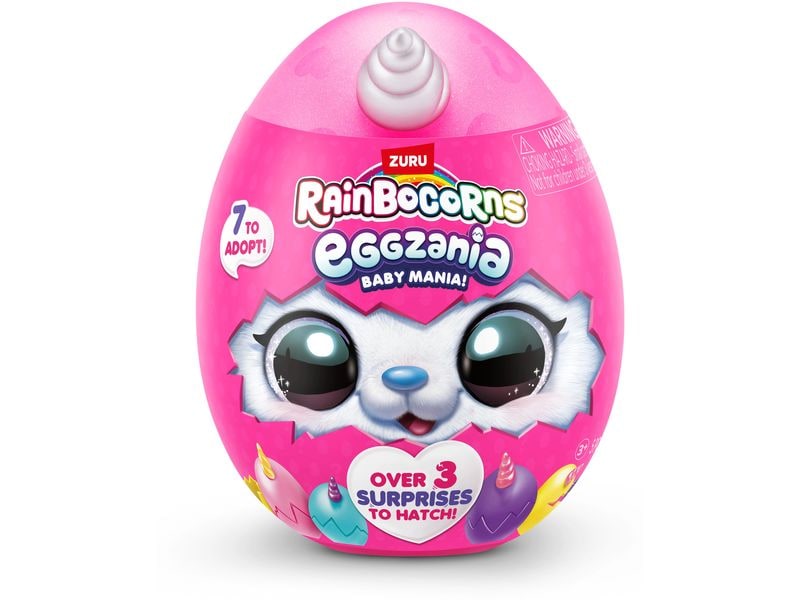 Zuru Figur Rainbocorns Eggzania Plush Soft Mini assortiert Rainbocorns Eggzania