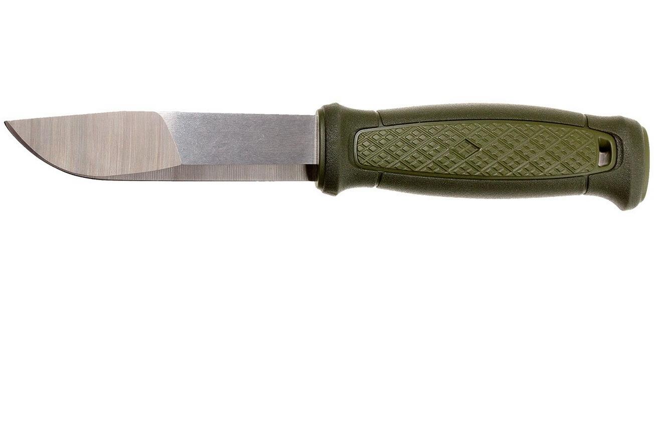 Mora Kansbol 12645 bushcraftmes met multimount-schede, groen