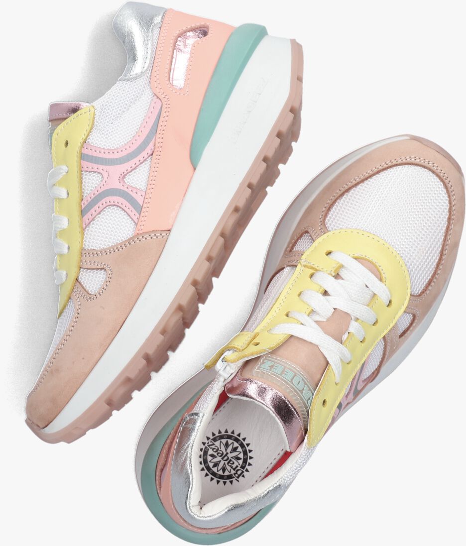BRAQEEZ witte braqeez lage sneakers vita vienna