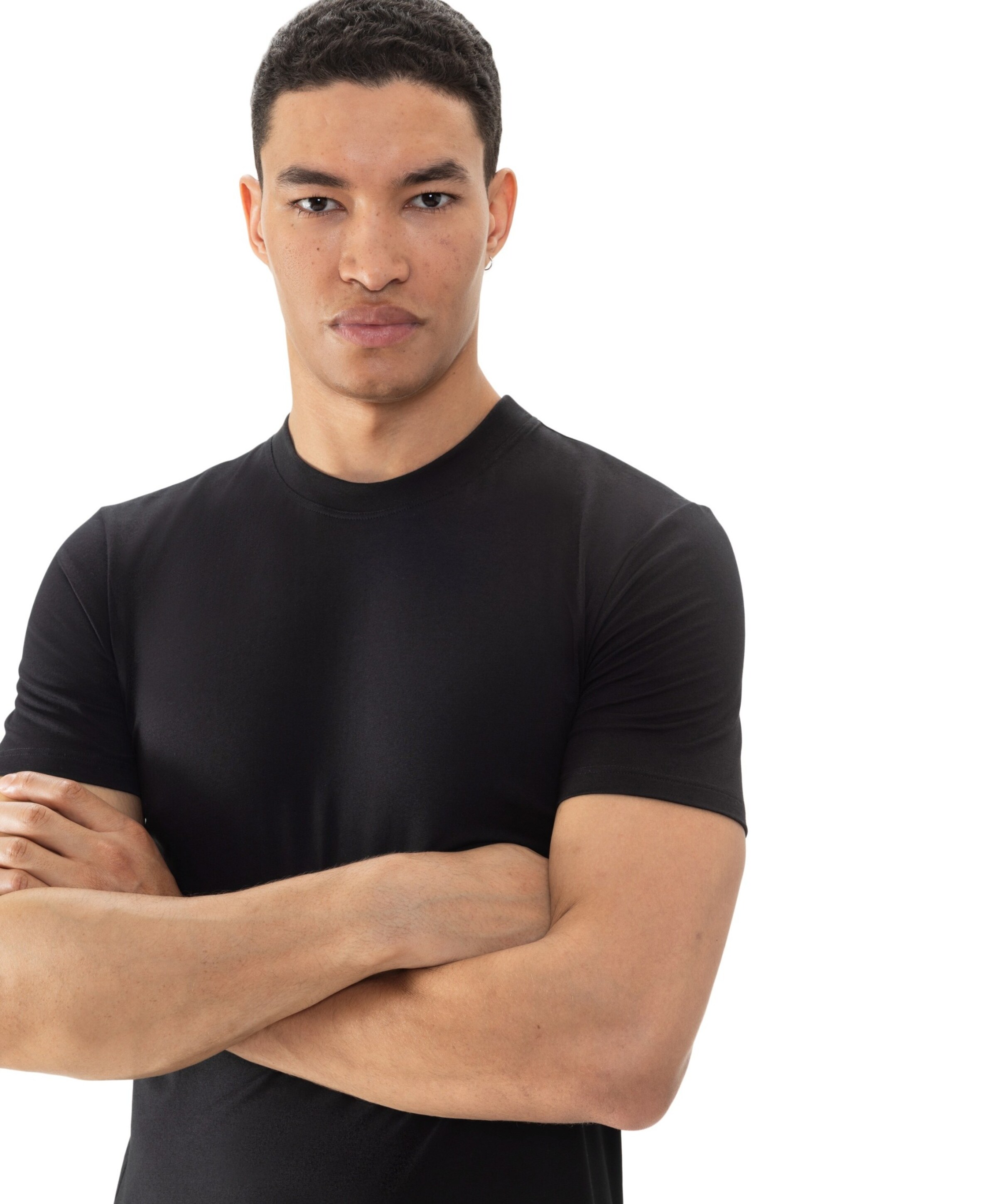 Mey Heren T-shirt zwart