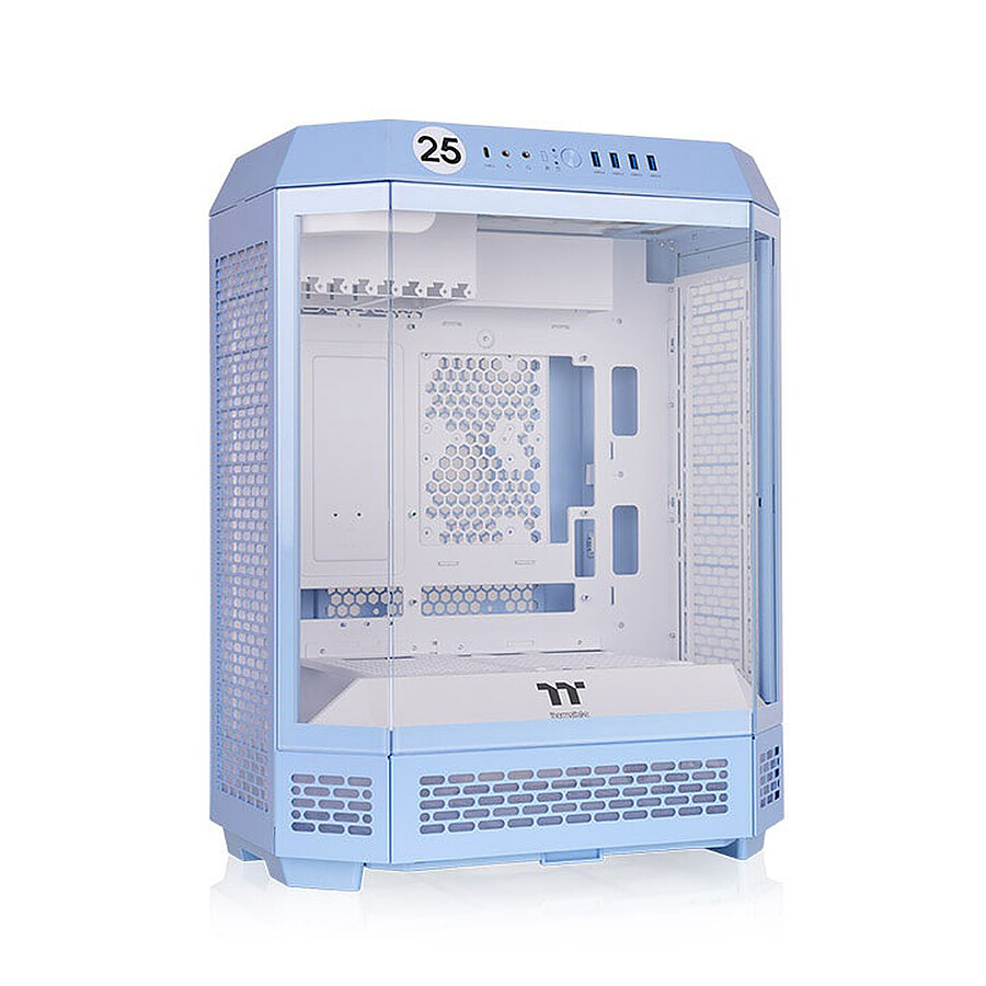 Thermaltake The Tower 600 - Bleu hortensia