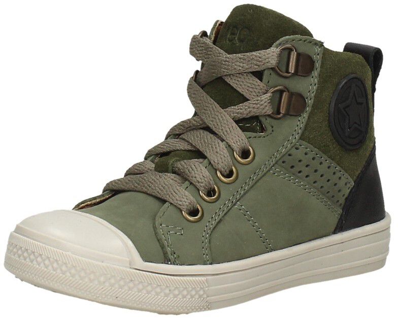 Keq Veterschoenen Hoog groen