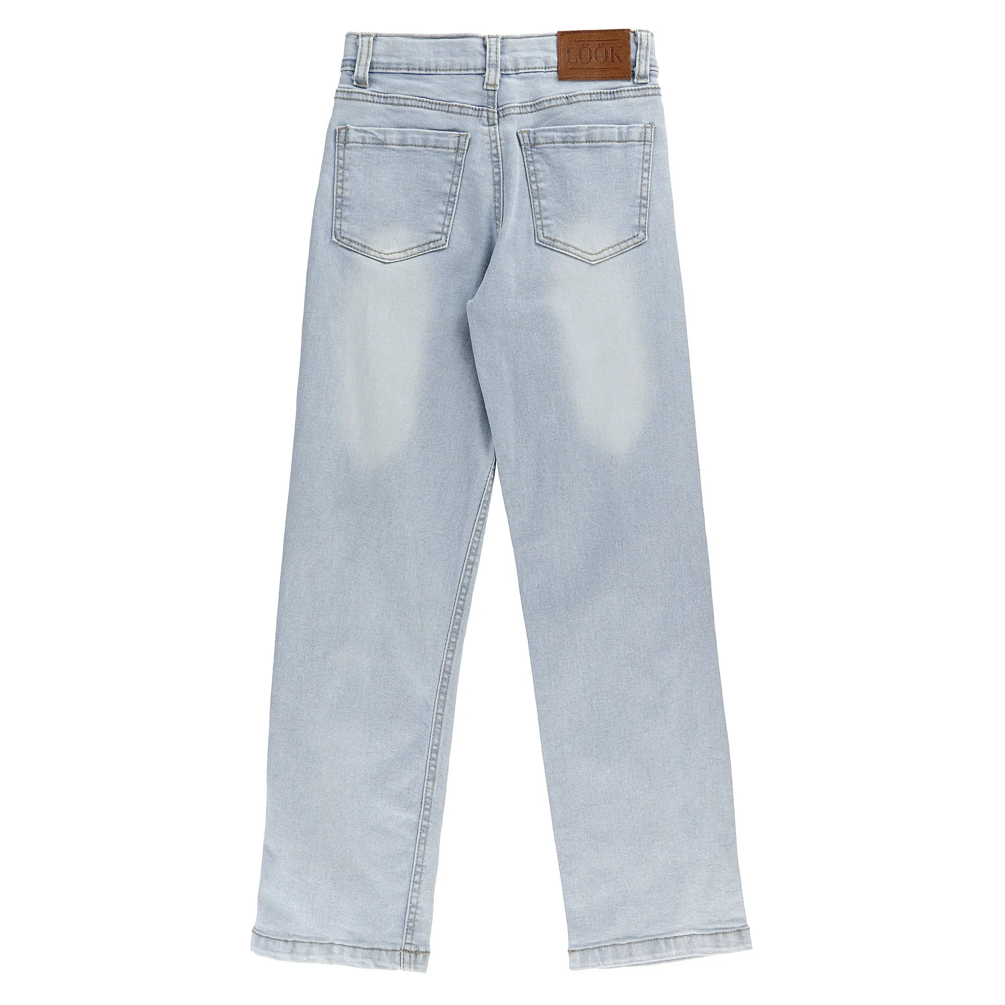 Look Jeans Droit Jardin 7-14ans