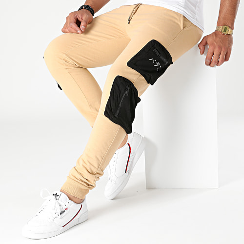 Pantalon Jogging DP 3D Beige