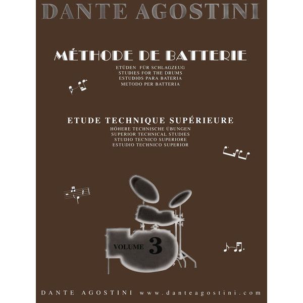 Dante Agostini Méthode De Batterie Vol.3