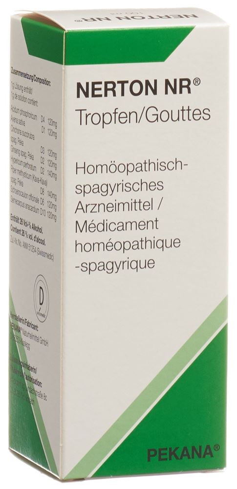 NERTON NR Tropfen zum Einnehmen Fl 100 ml<br>100 ml, Flasche, Tropfen zum Einnehmen, Flüssigkeit, zum Einnehmen