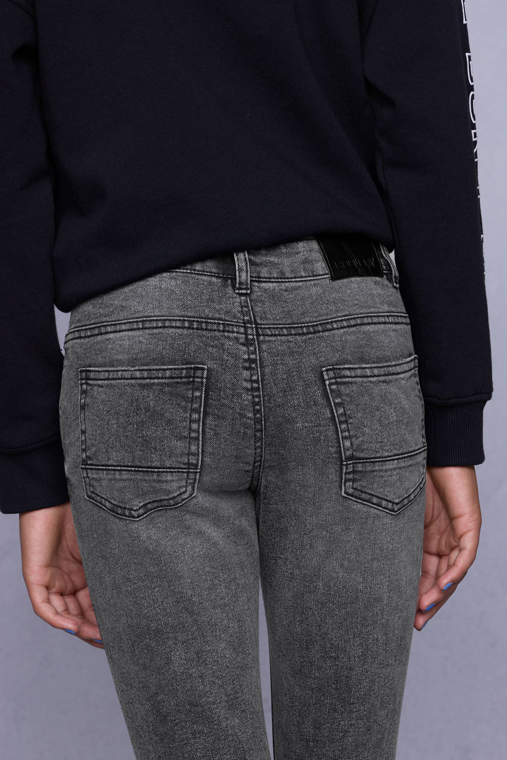 Coolcat Skinny Jeans Doris Grijs