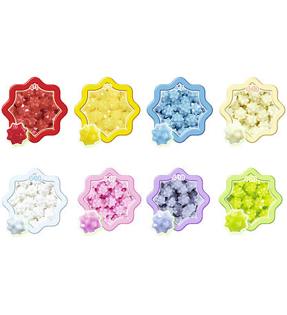 Aquabeads Perlen - 800+ st. - Star Perlenpaket - Mehrfarbig