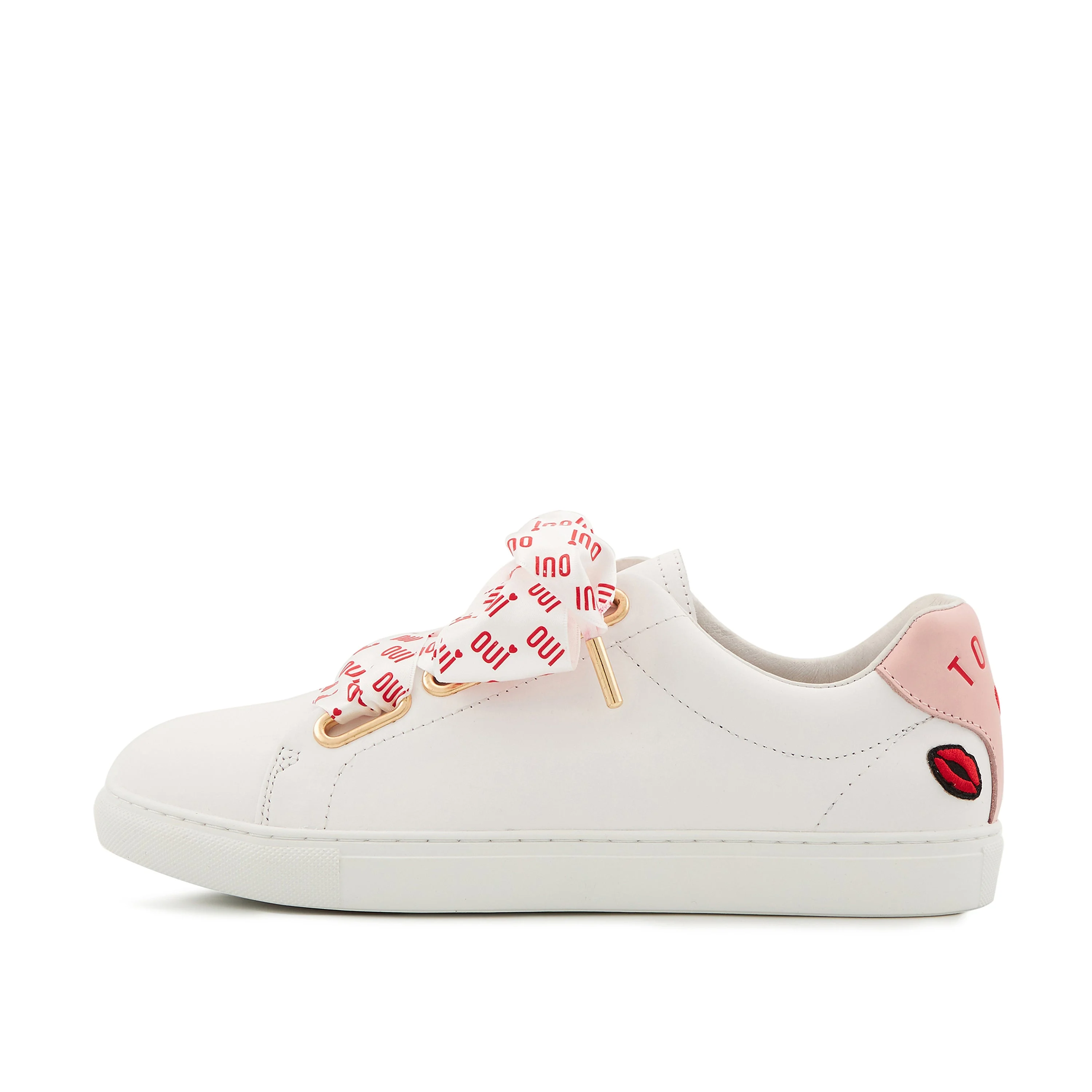 SIMONE TOUTE LA VIE - Sneakers en cuir | Blanc