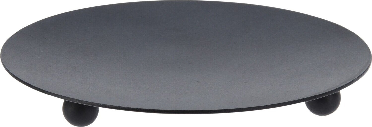 Decoratiebord Oys zwart D 8,5 H 1 cm