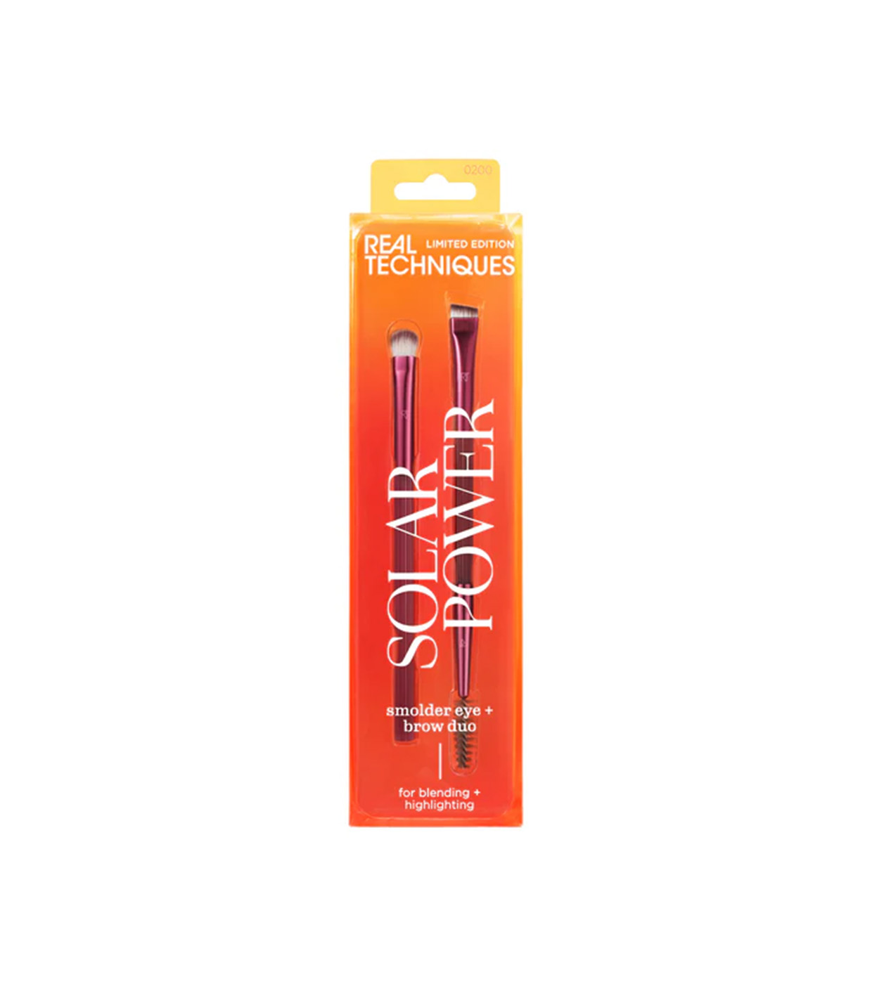 Técnicas reais - *Solar Power* - Smolder Eye and Brow Brush Duo