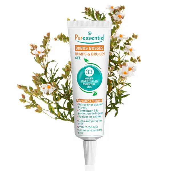 Gel Puressentiel Wellbeing para Hematomas e Contusões com 33 Óleos Essenciais 20ml