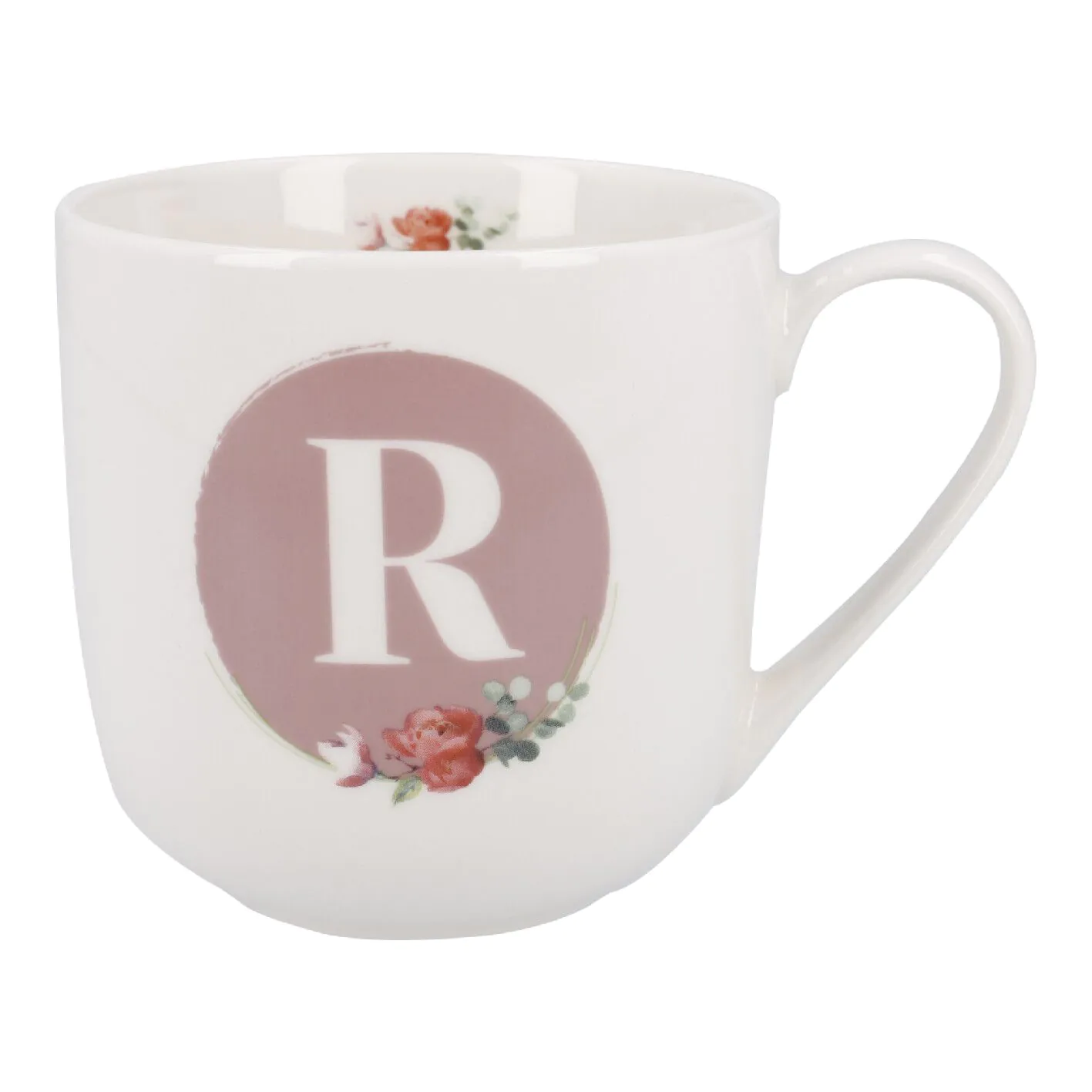 Becher Buchstabe/Kreis, R, 450 ml