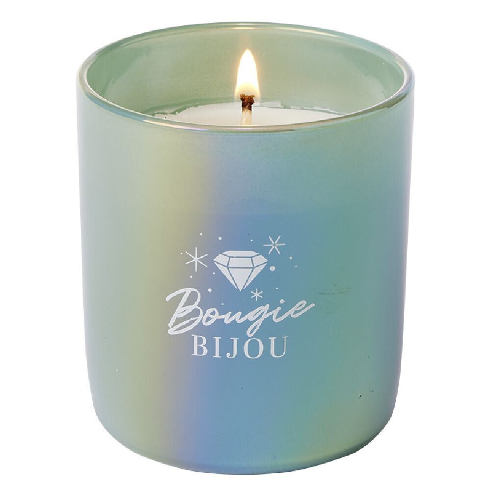 Bougie bijou bracelet argenté senteur pin 36h