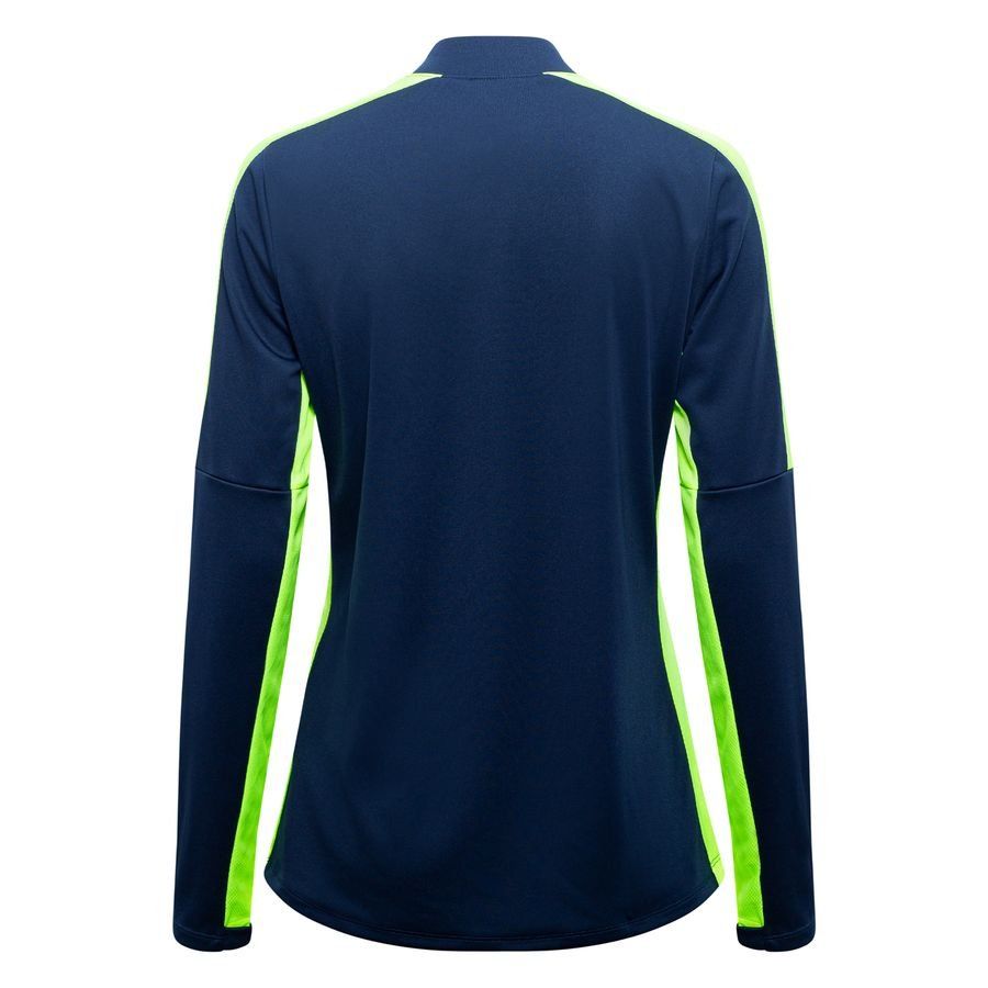 Nike Maillot d'Entraînement Dri-FIT Academy - Bleu Foncé/Jaune Fluo/Blanc Femme