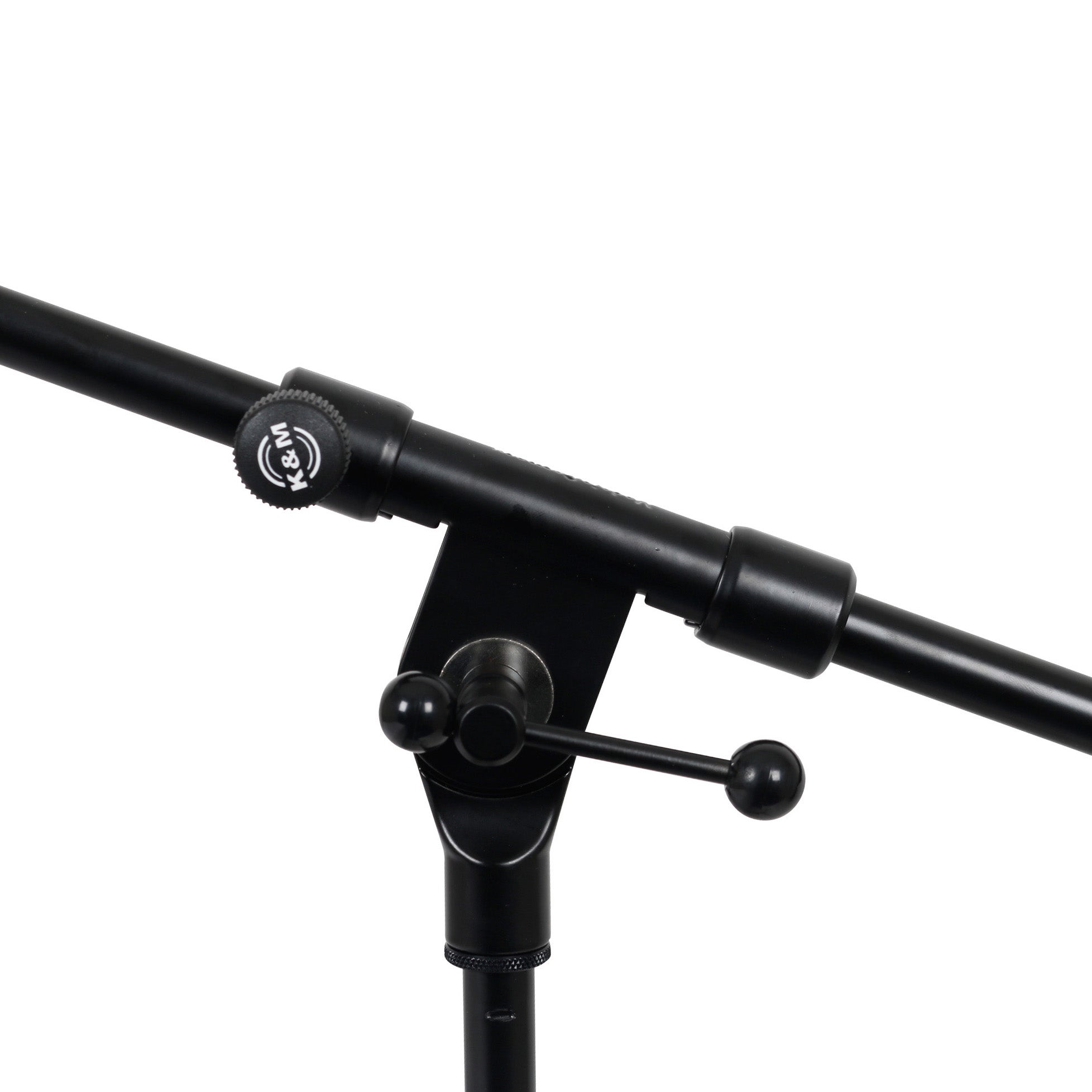Konig & Meyer 21020 microfoonstandaard geruisloos met arm zwart