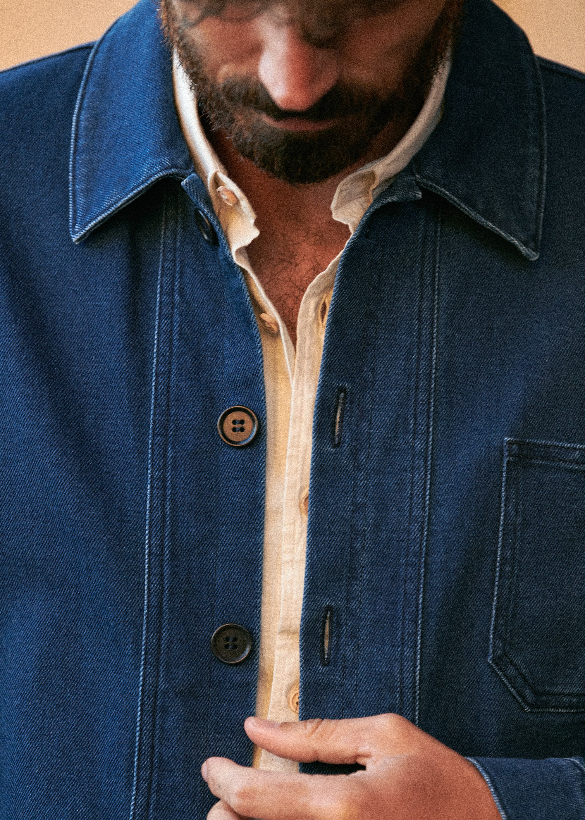 Veste Will - Bleu Denim - E-SHOP/VESTES 5905735