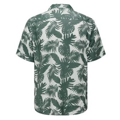 Chemise à manches courtes homme Onsdash Life Reg Visc Aop ONLY AND SONS