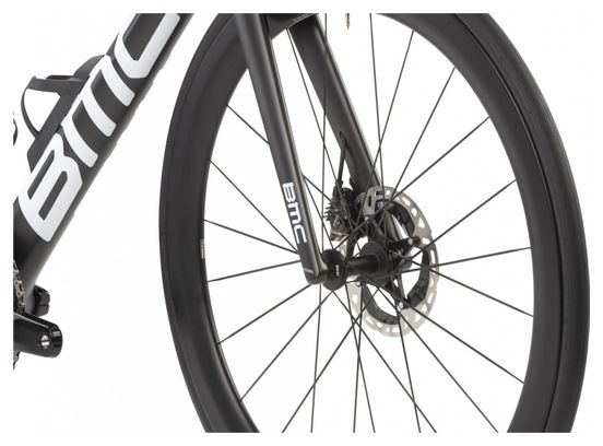 Vélo de Route BMC Teammachine SLR01 Two Shimano Dura-Ace Di2 12V 700 mm Gris Carbon Blanc 2023