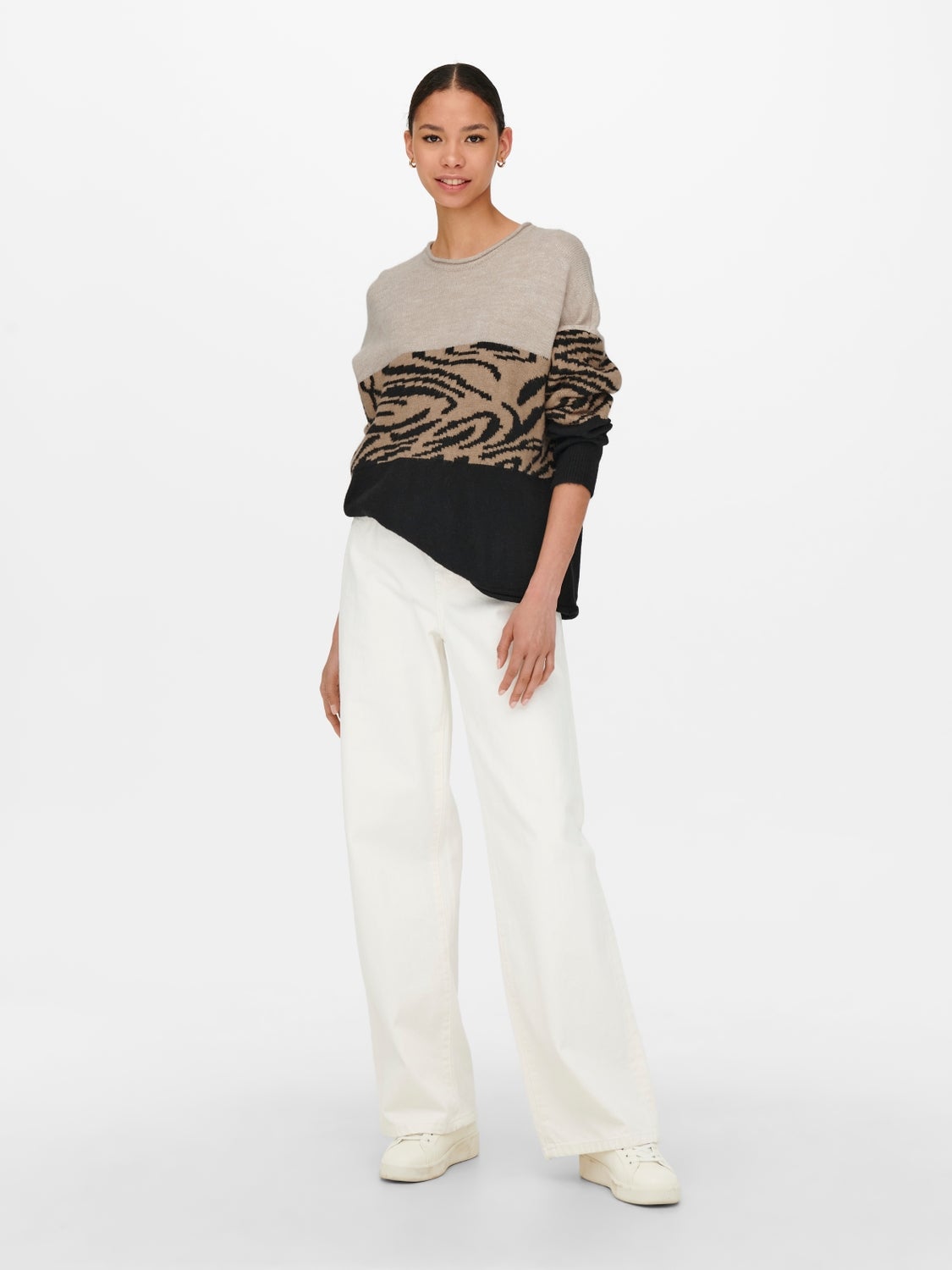 ONLJADE Strickpullover Pumice Stone