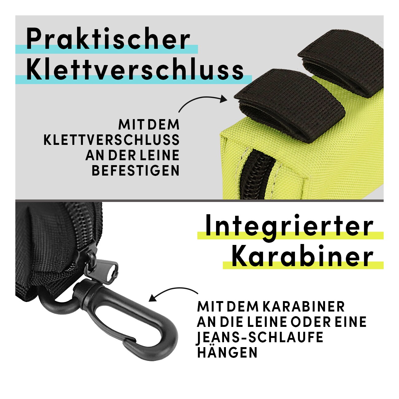 STUCH Kotbeutelspender beige