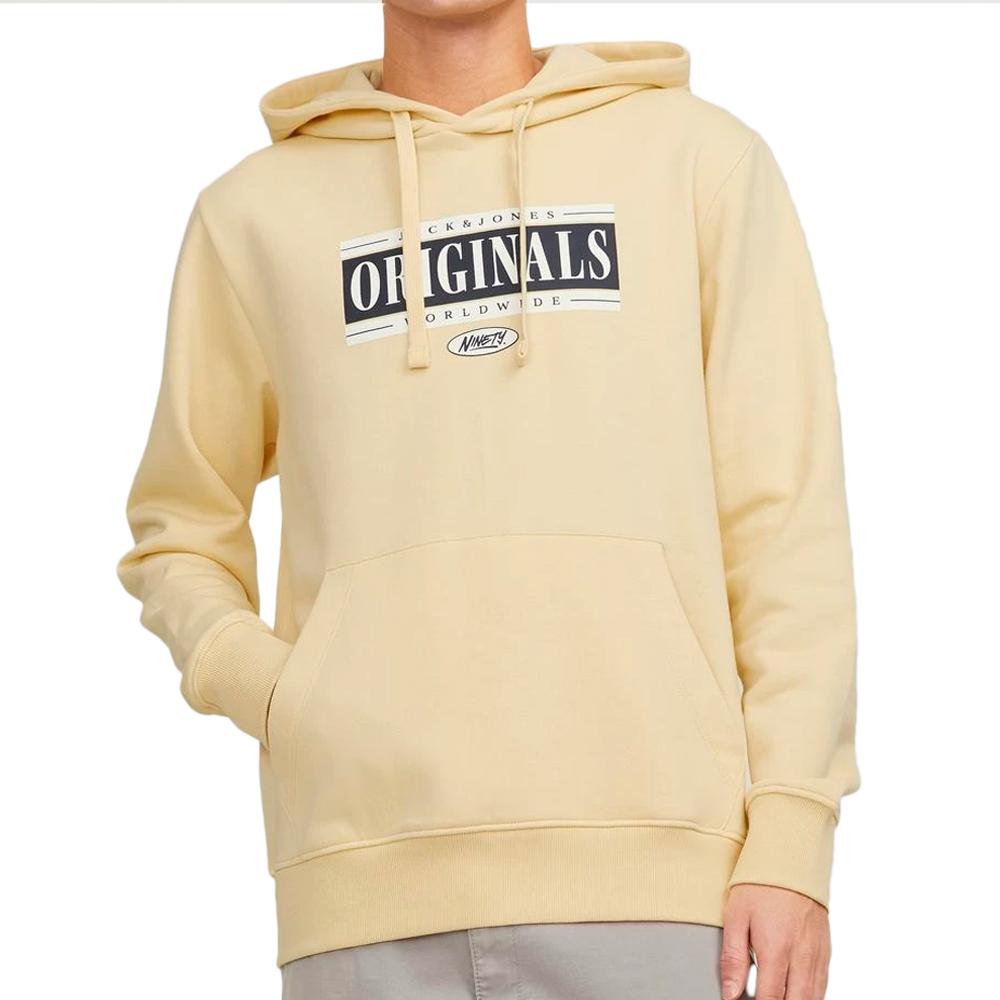 Jack & Jones Sweat Jaune Homme Jack & Jones Cobin