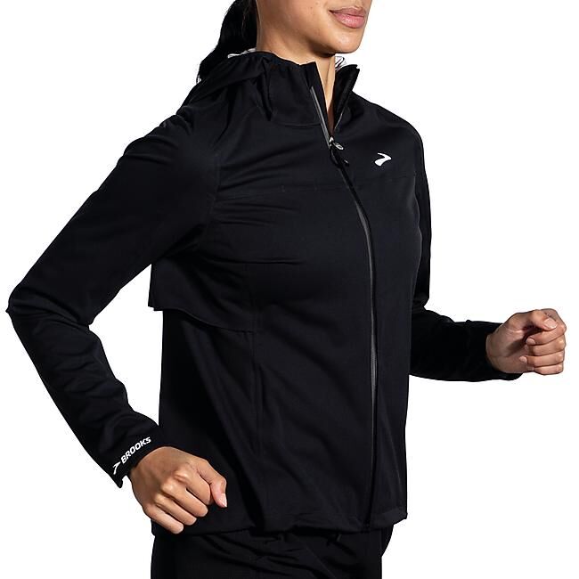 BROOKS RUNNING - VESTE IMPERMEABLE HIGH-POINT WP JACKET W