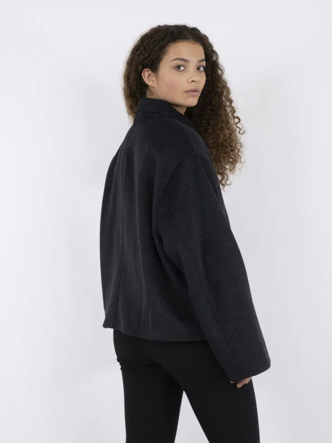 Neo Noir Hamra Wool Jacket Antracit