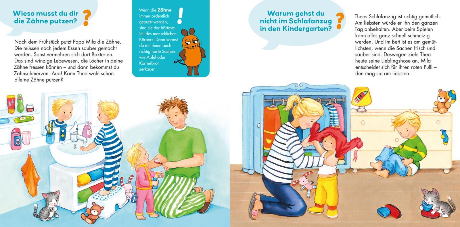 Pipi, Pups und Zähne putzen / Frag doch mal ... die Maus! Erstes Sachwissen Bd.24