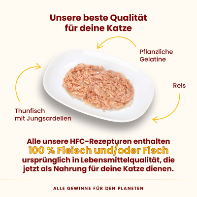 Almo Nature HFC Jelly Thunfisch & Jungsardellen