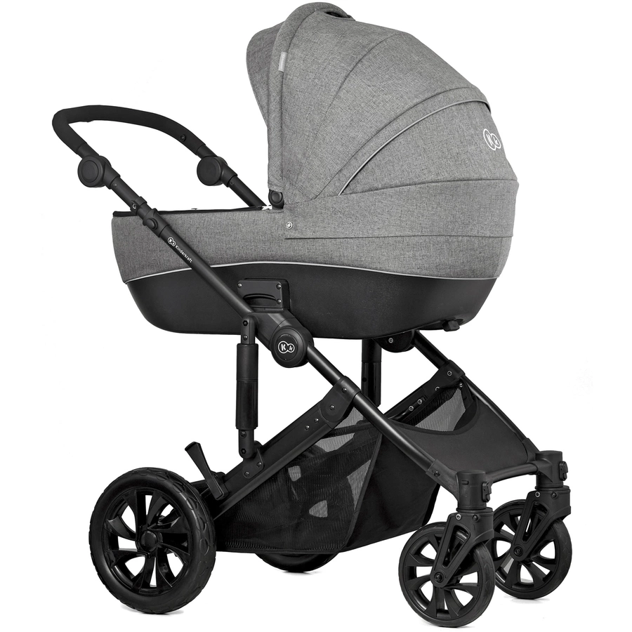 Kinderkraft Kinderwagen Prime Lite 3 in 1 Mink Pro Grey