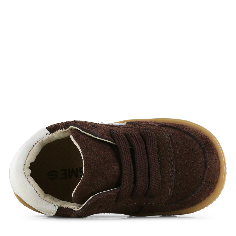 Shoesme bruin suède sneakertje Microfiber leer, Suède | Uni schoenen