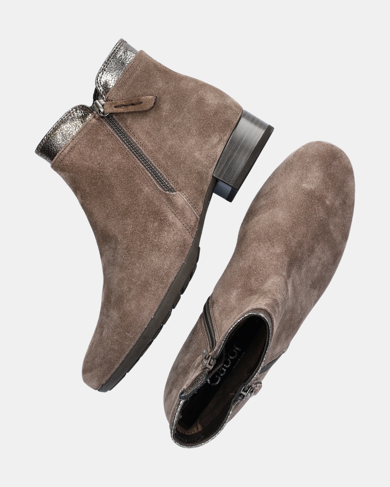 Gabor Rits- & gesloten boots  - taupe