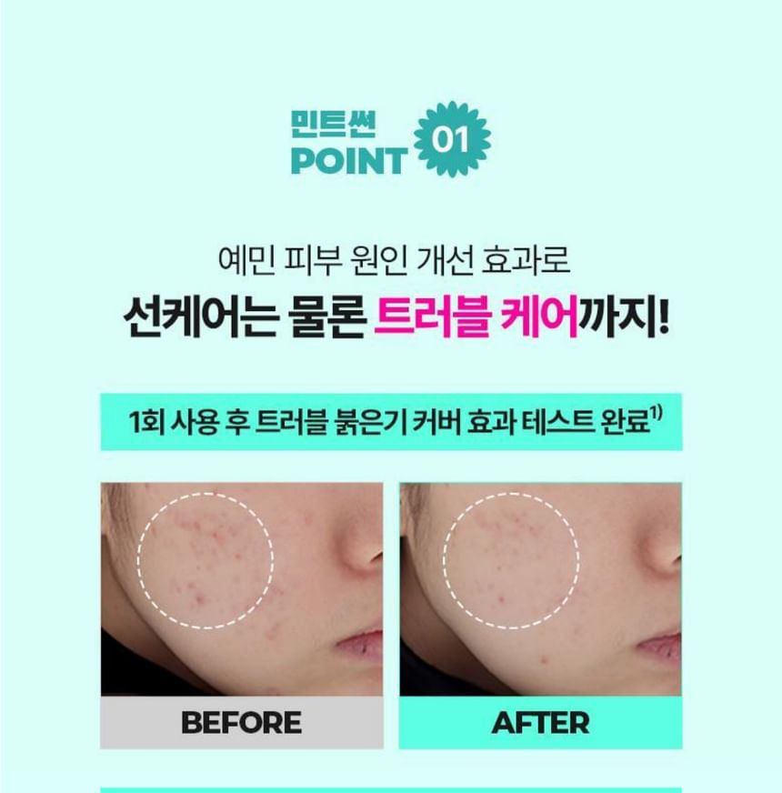 BRING GREEN - Tea Tree Cica Tone-Up Zonnekussen