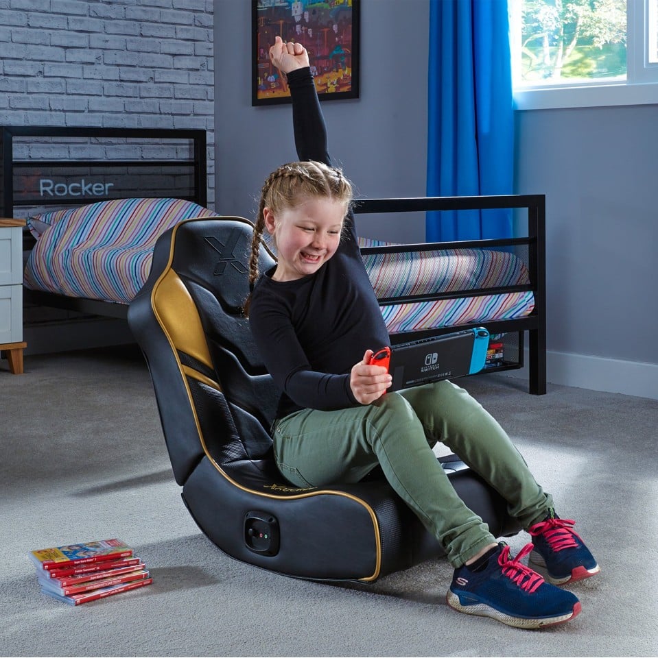 XROCKER SHADOW 2.0 FLOOR ROCKER - BLACK/GOLD