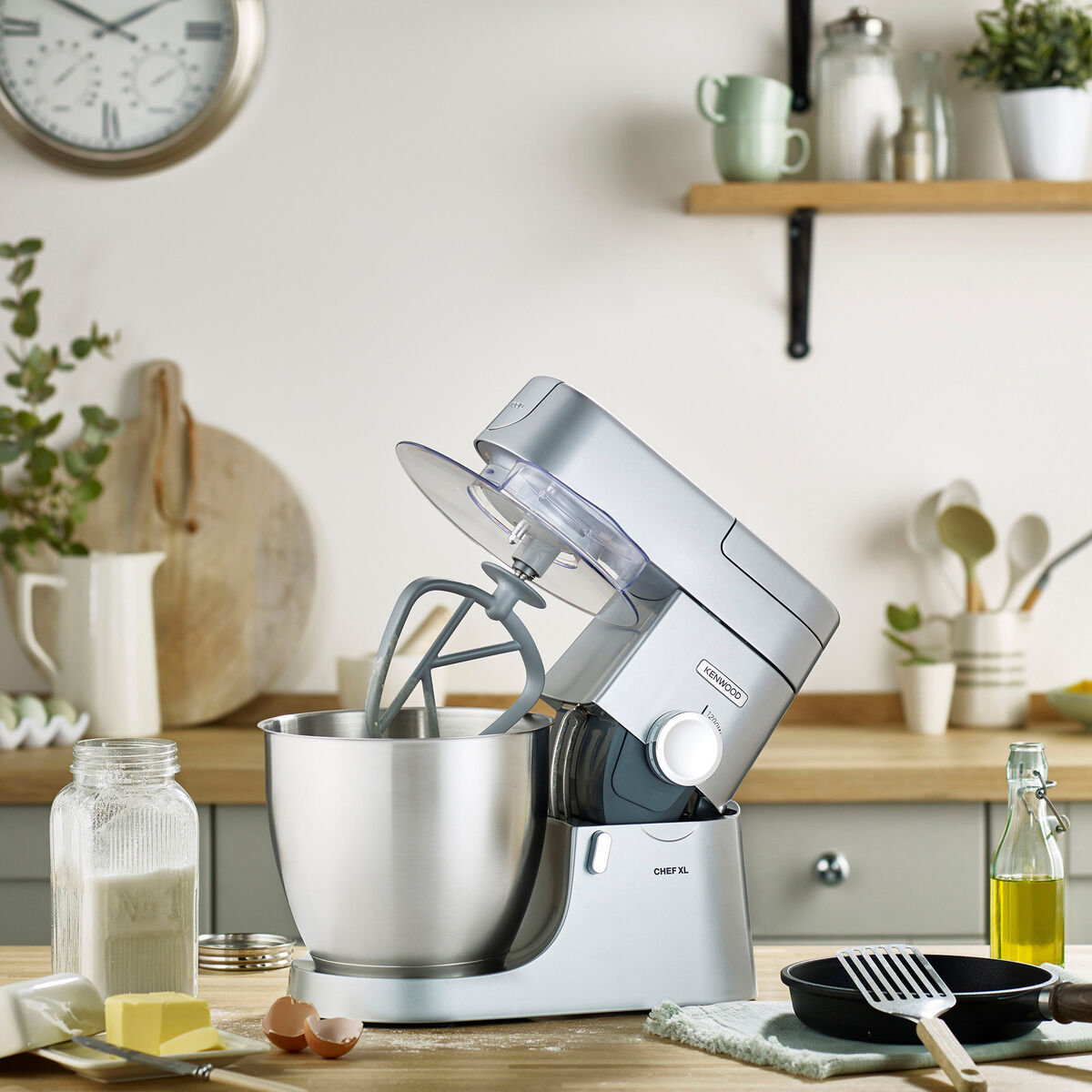 KVL4170S Chef XL kjøkkenmaskin silver