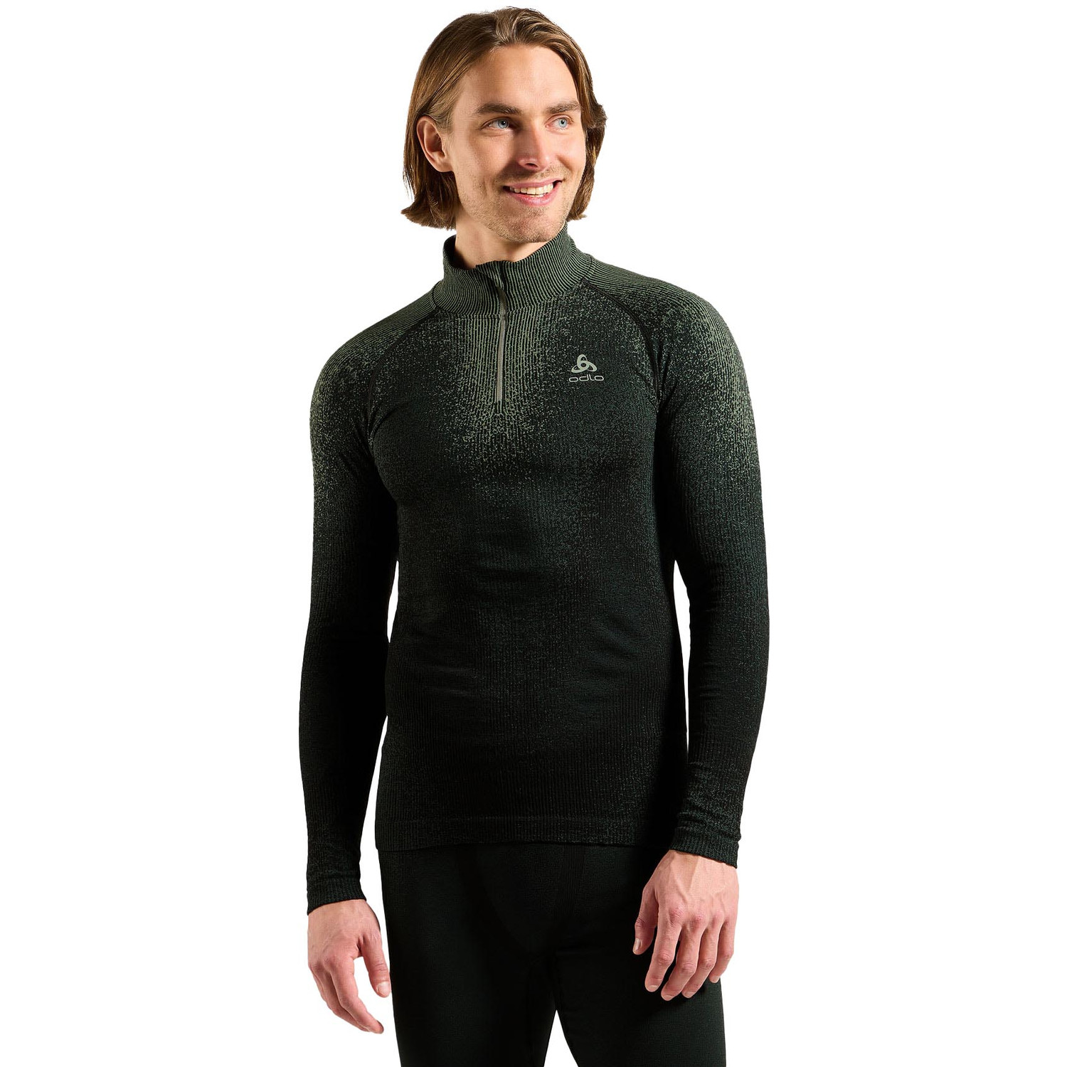 Odlo Blackcomb Eco Longsleeve Half-Zip Heren