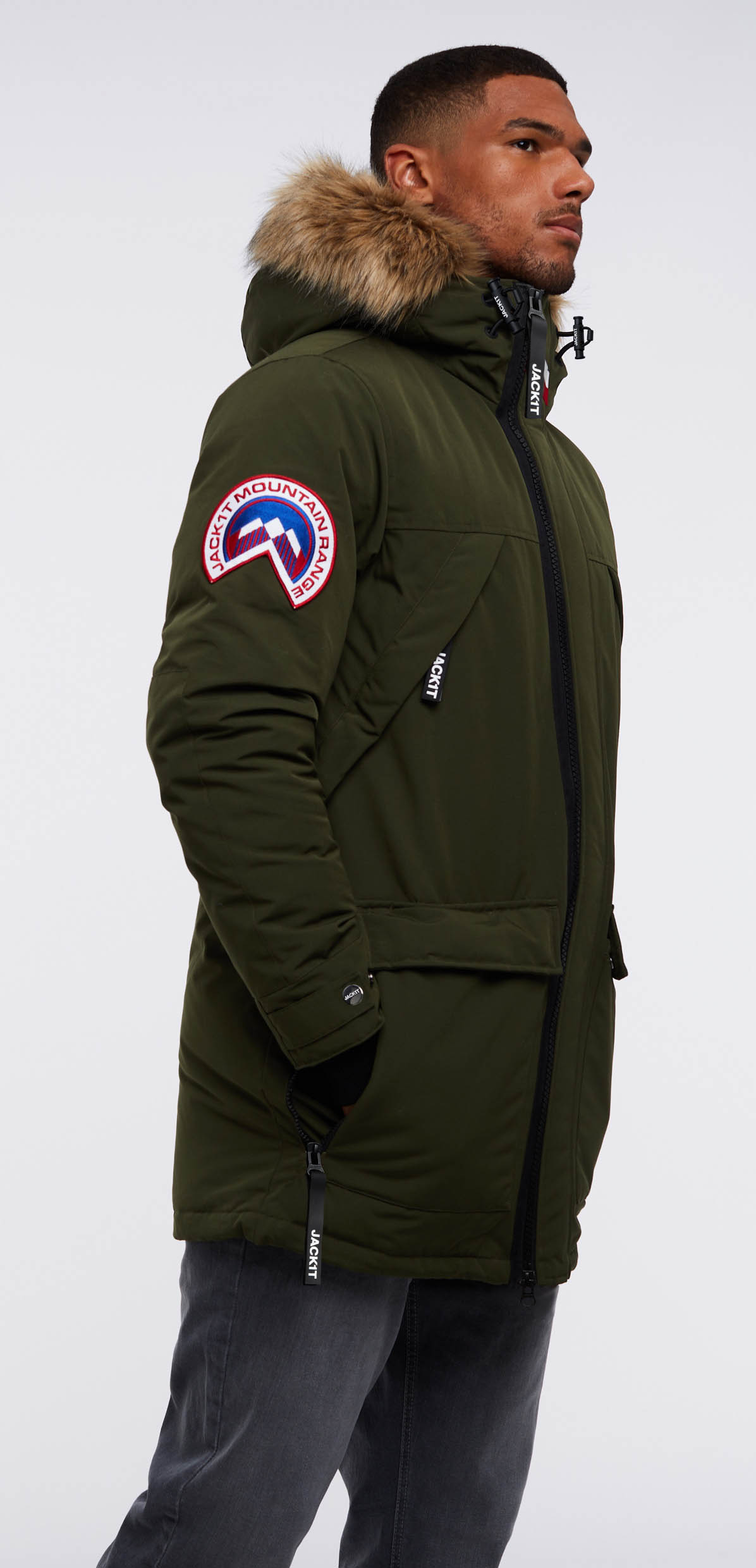 Neo Mountain Parka Herre Forest/Natural