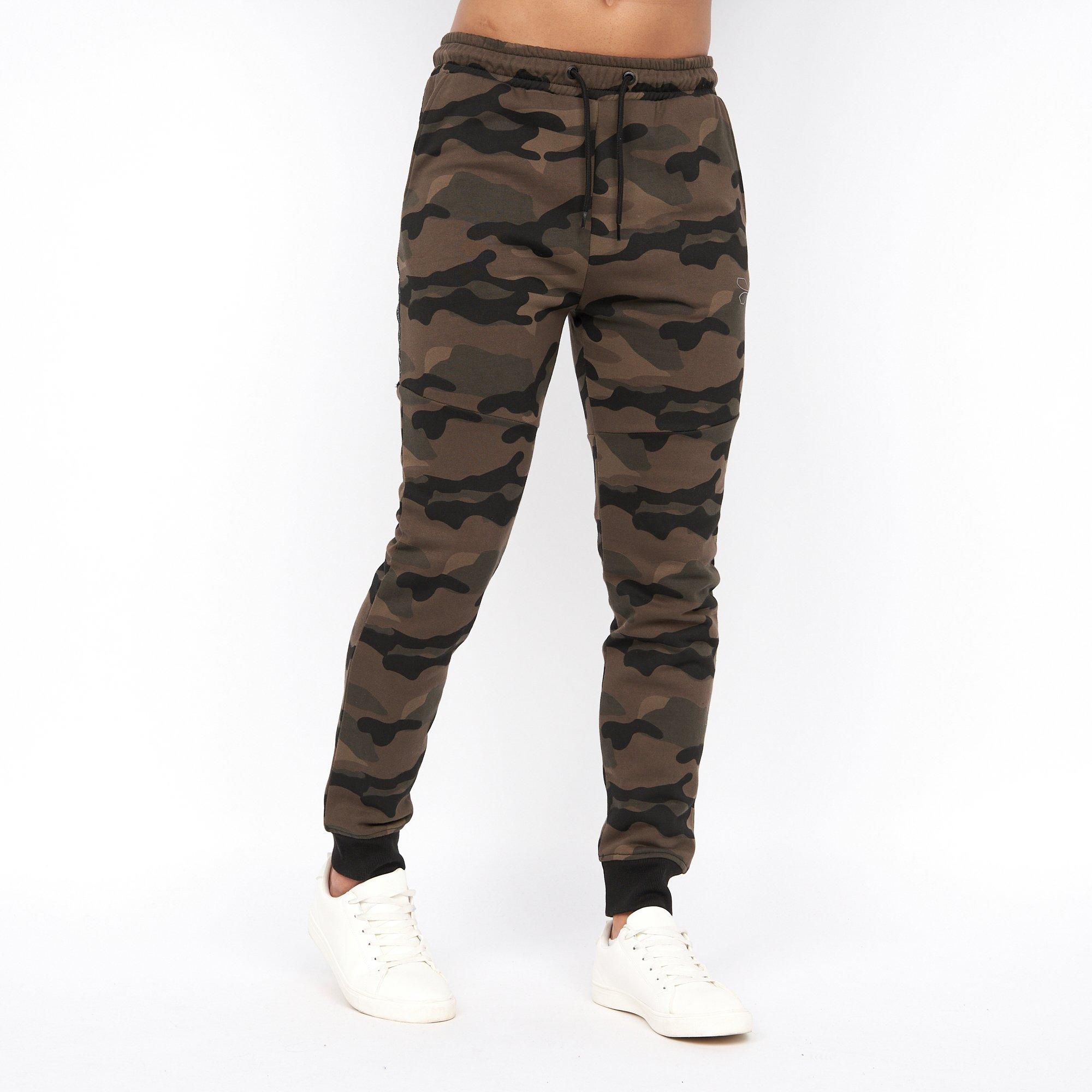 Crosshatch CH Merton Camo Jogers Mens
