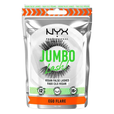 Jumbo Lash! Vegan False Lashes Ego Flare