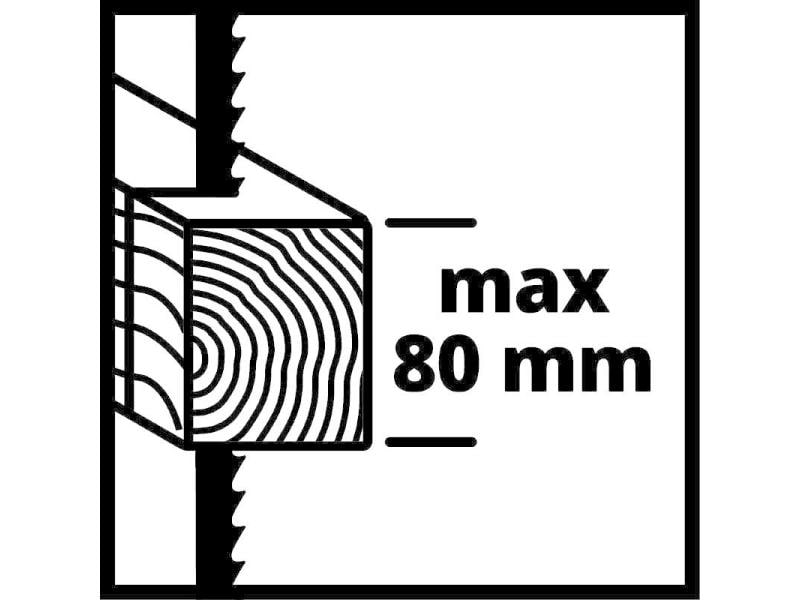 Einhell Stichsäge TC-JS 80/1 Zur Erledigung von Sägearbeiten