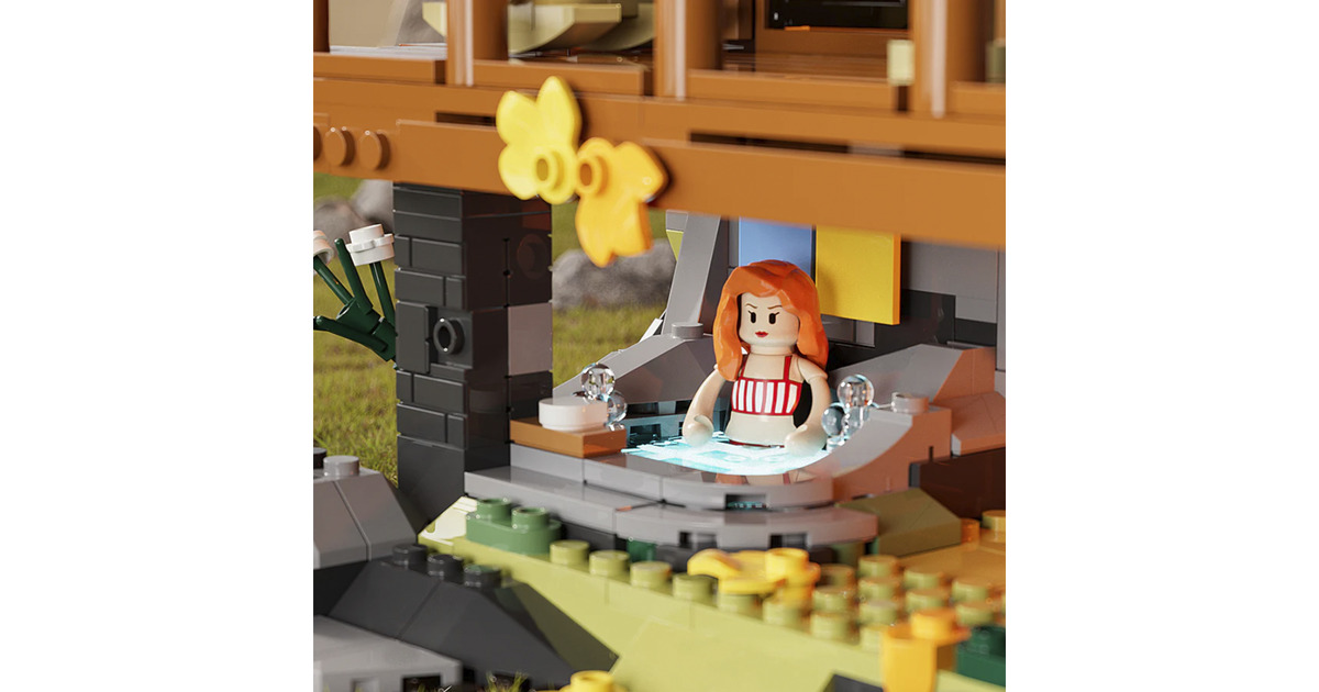 LumibricksRetro House - Mountain Cabin Constructiespeelgoed  (F9035)