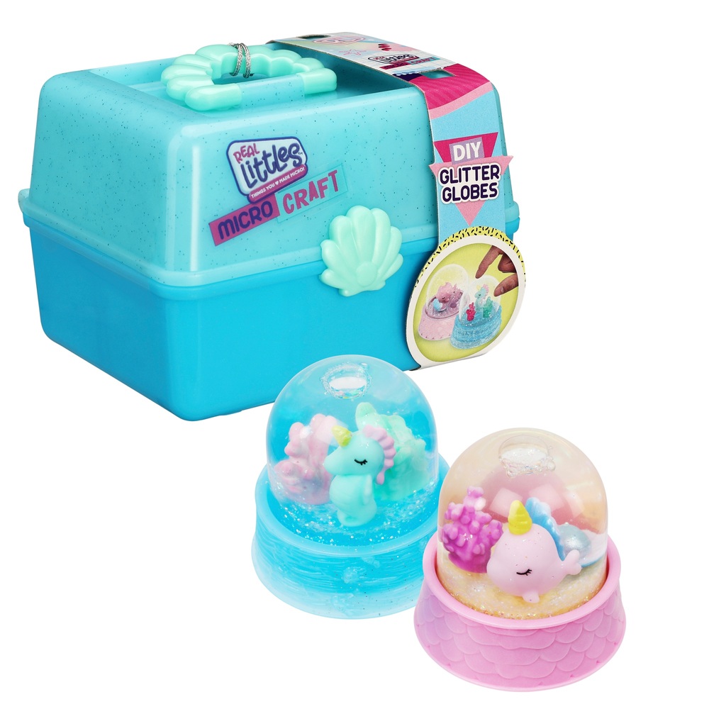 Sortiment an Mikro-Bastelkoffern von Real Littles