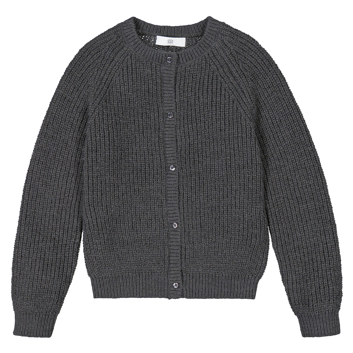 LA REDOUTE COLLECTIONS<br>Cardigã em tricô grosso