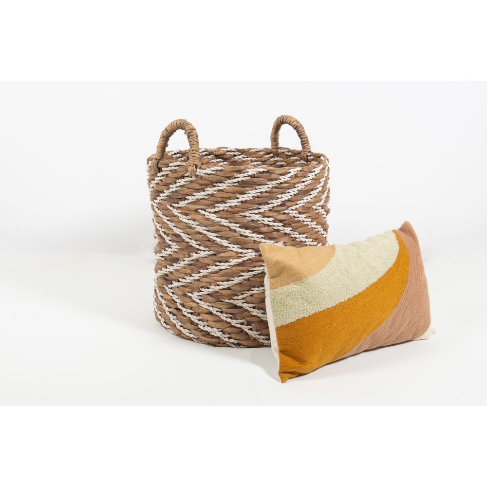 Panier souple elise en jute 40x40cm - cezare