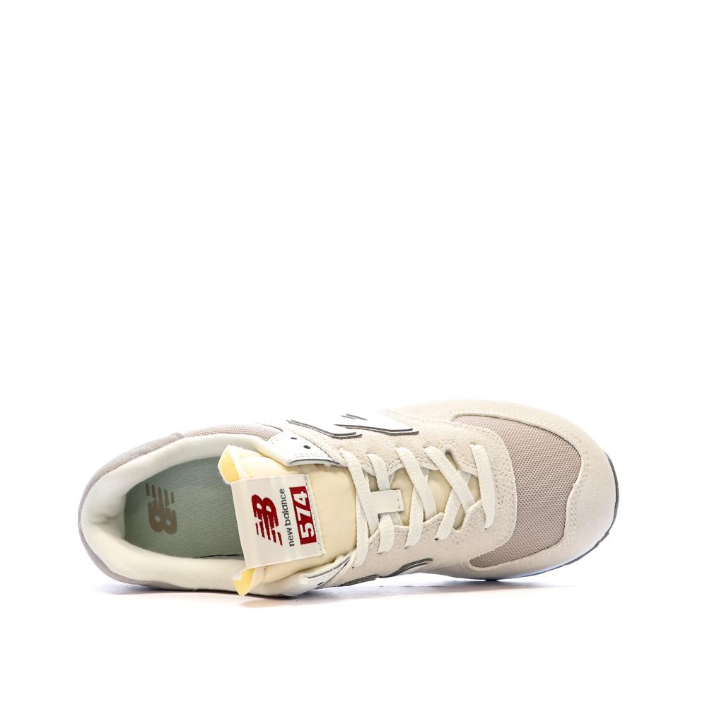 New Balance Baskets Beige/Blanc Homme New Balance 574